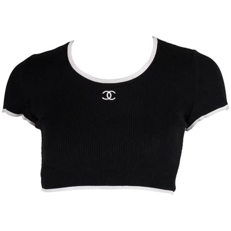 chanel top black